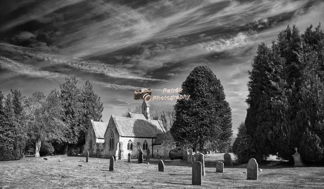 "Skies Over Devizes Cemetary - Devizes, Wiltshire, England" by Keith Patrak - £15.00 "Skies Over Devizes Cemetary - Devizes, Wiltshire, England" stock image