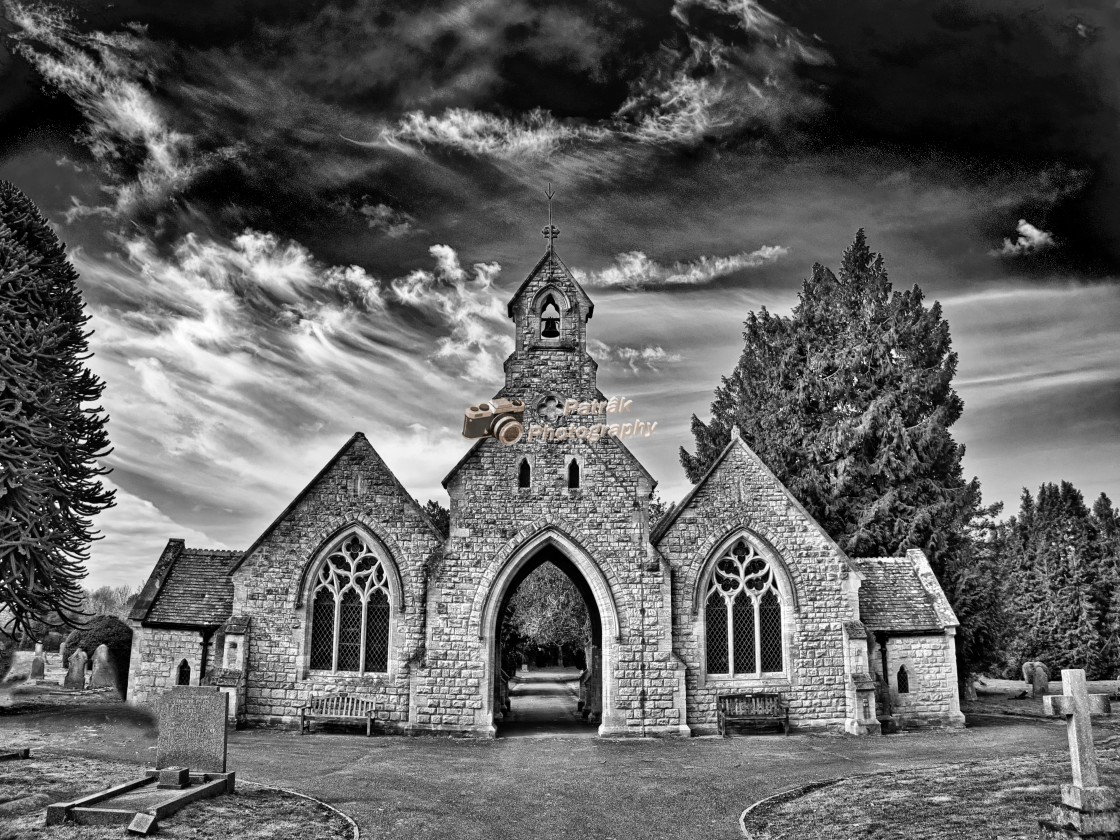 "Spooky Cemetary - Devizes, Wiltshire, England" by Keith Patrak - £15.00 "Spooky Cemetary - Devizes, Wiltshire, England" stock image