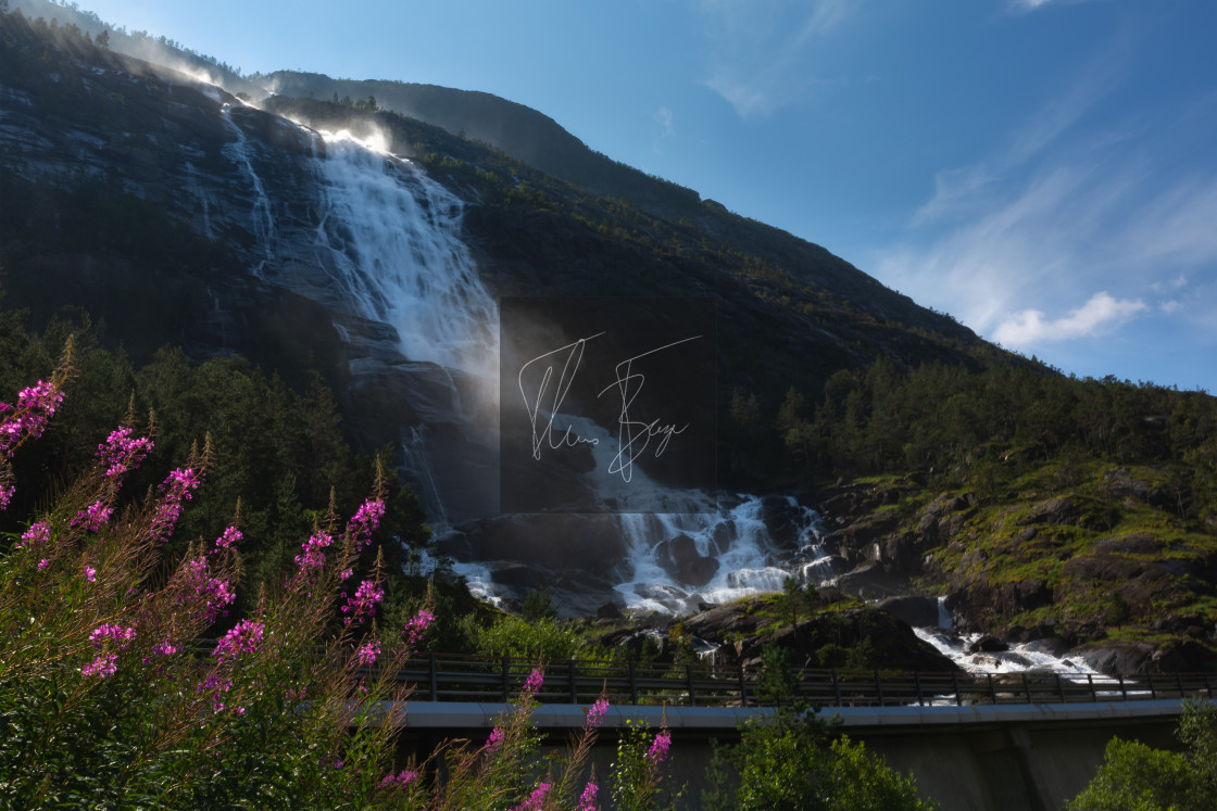 "Norwegian roads" stock image