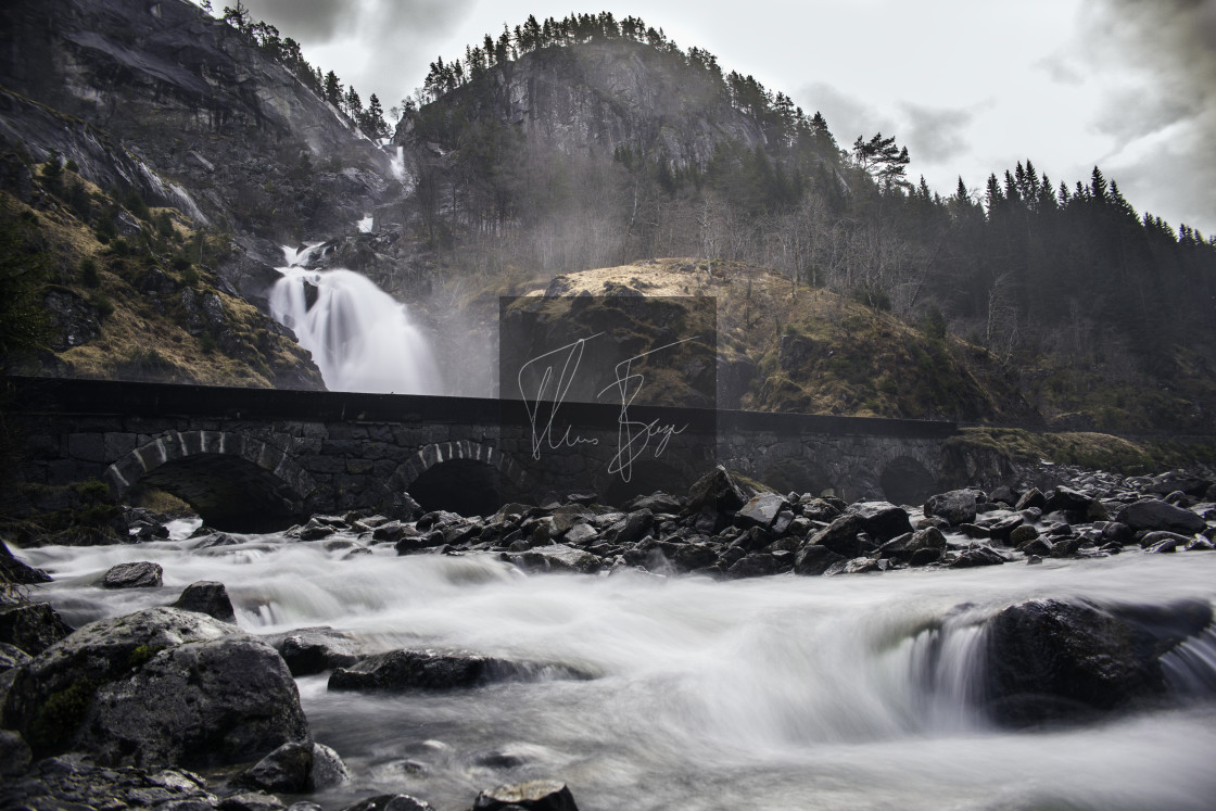 "Norwegian roads" stock image