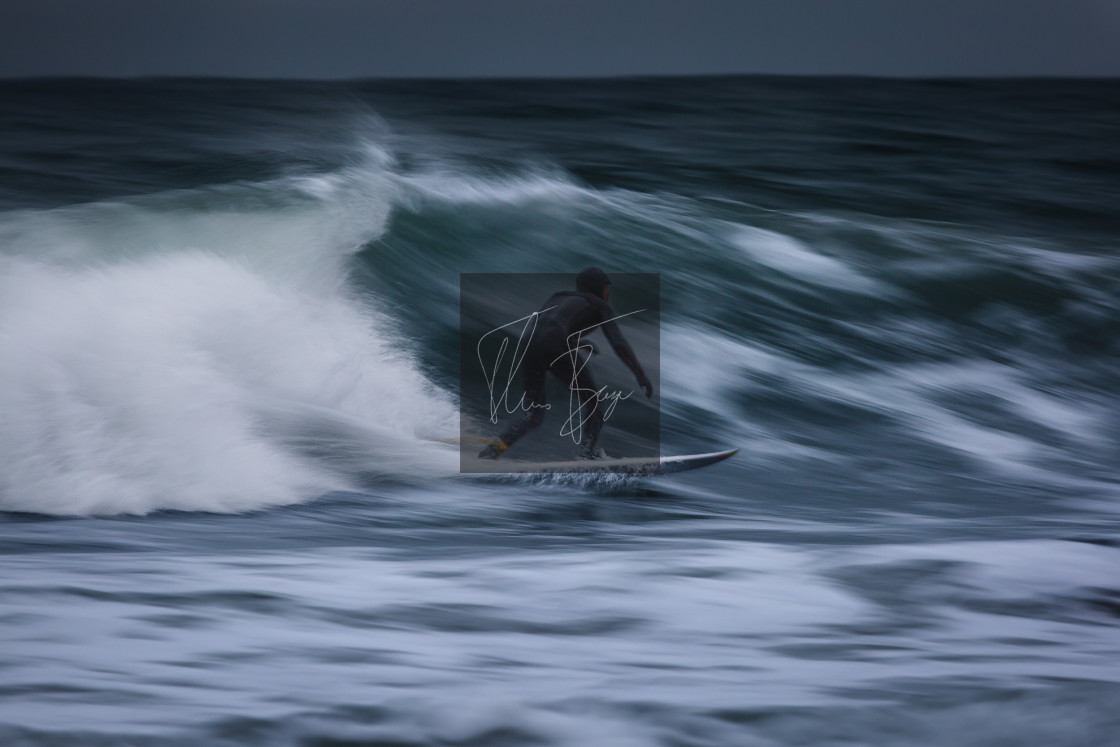 "Man in motion" stock image