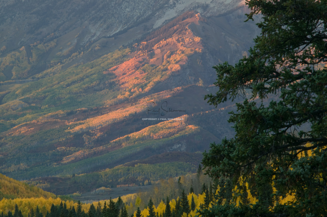 "Rugged Glow II" by Paul Schlarman - $12.33 "Rugged Glow II" stock image