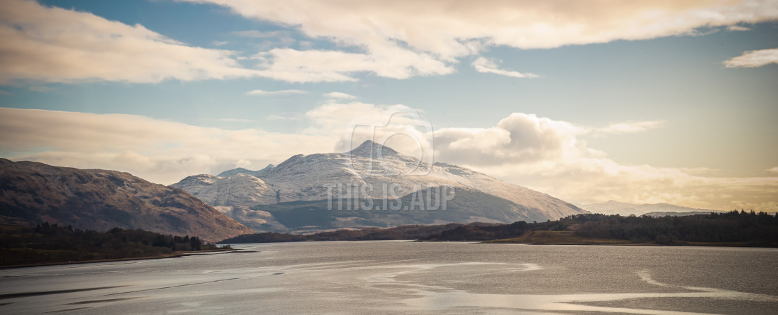 "Loch Awe" by Al Donnelly - £12.00 "Loch Awe" stock image