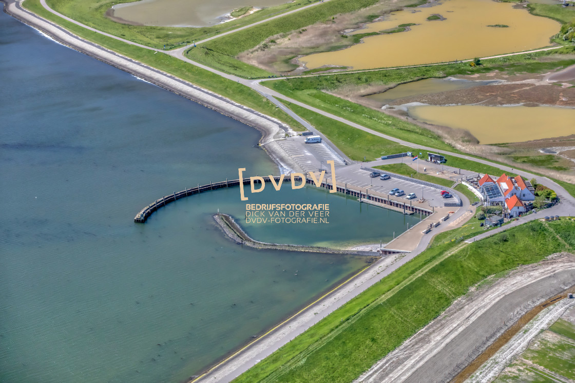 "100016 Flauwers Haven aan de Oosterschelde" stock image