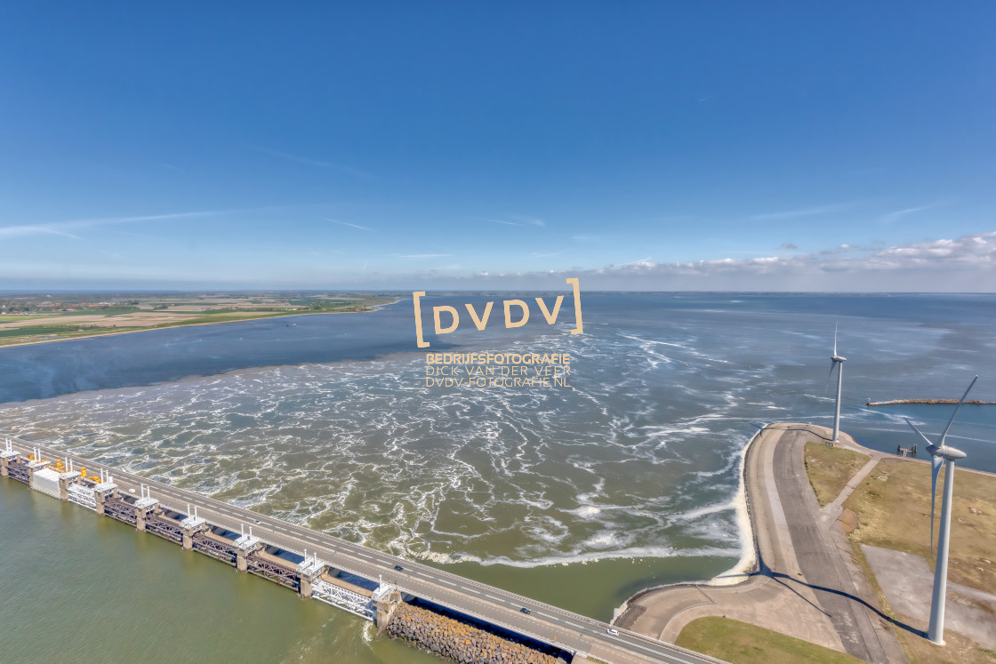 "100021 Oosterscheldekering" stock image