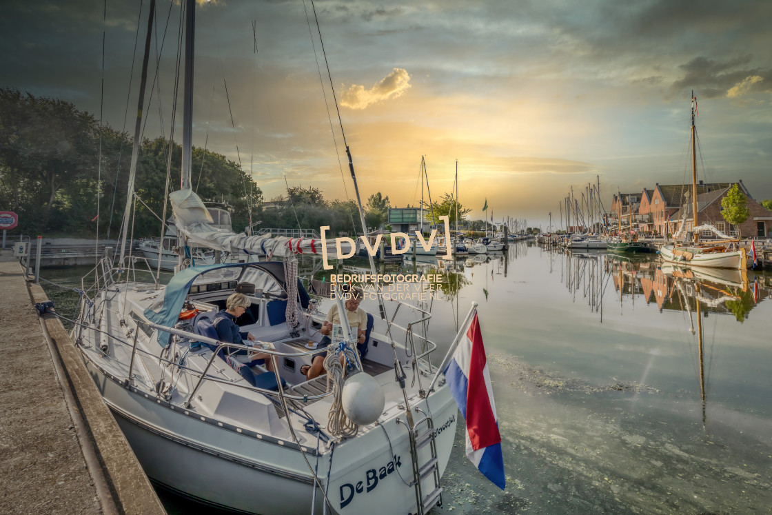 "107570 Haven Oude-Tonge" stock image