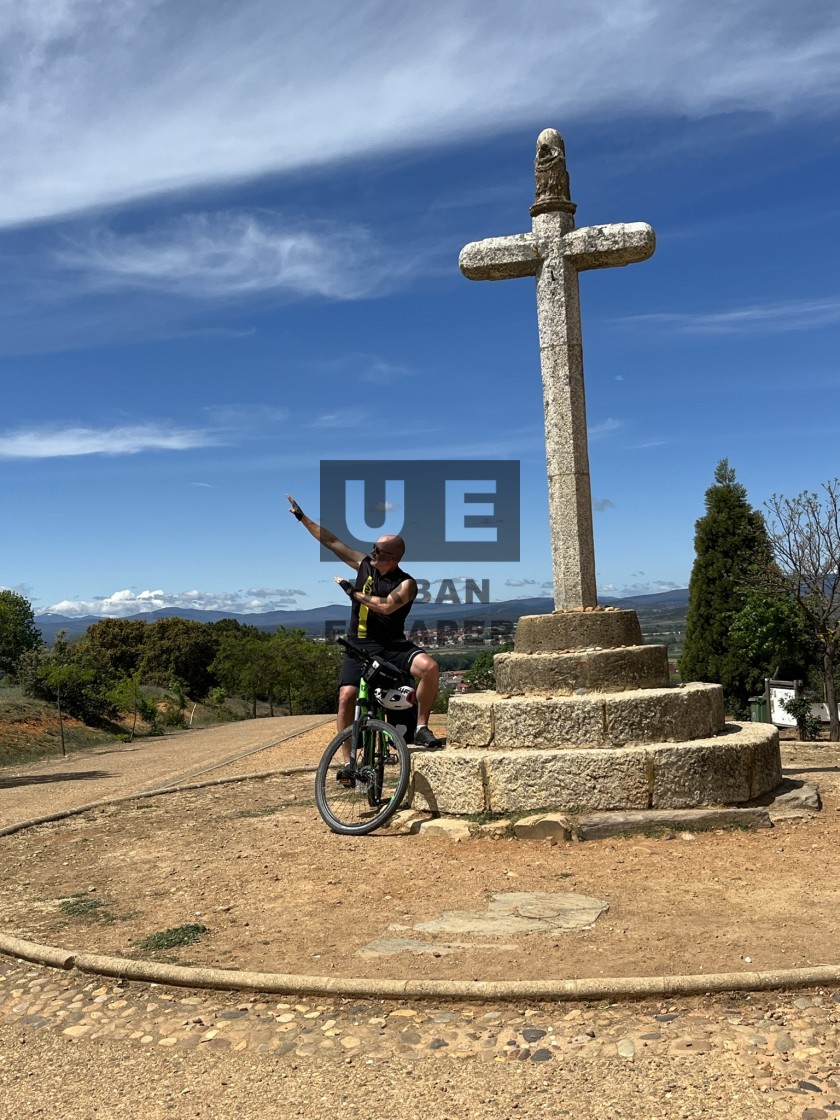 "Camino de Santiago" stock image