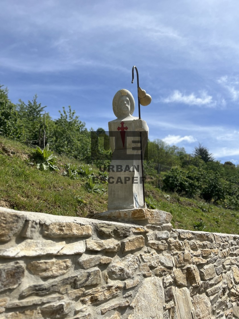 "Camino de Santiago" stock image