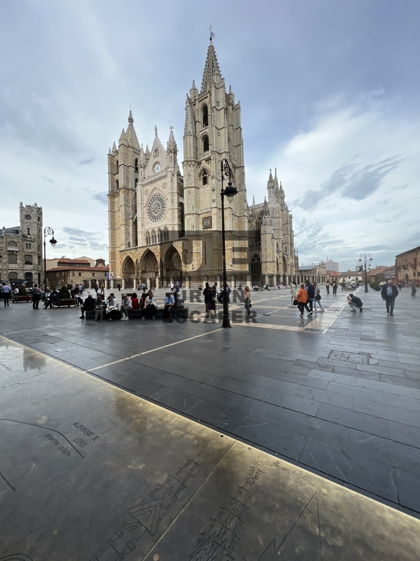 "Camino de Santiago" stock image