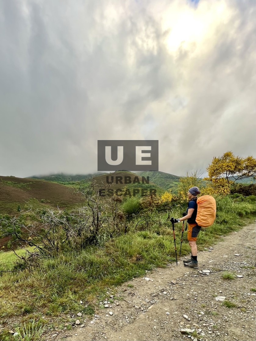 "Camino de Santiago" stock image