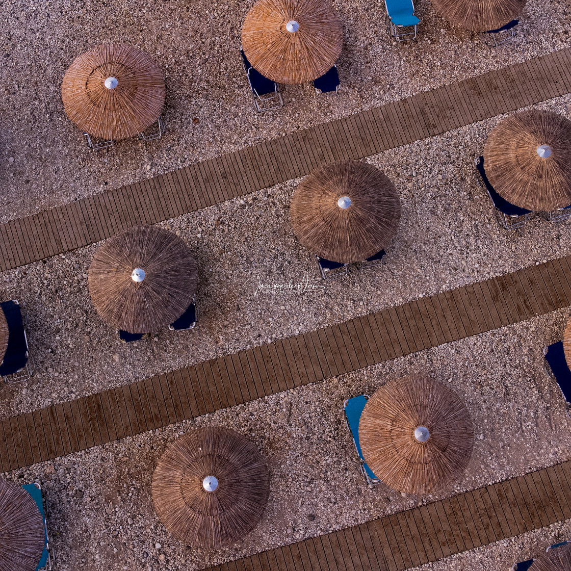 "Under my umbrella" stock image