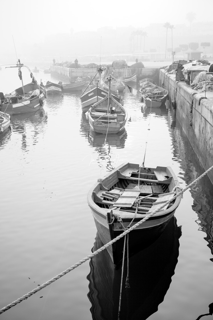 "Morocco Boat" stock image