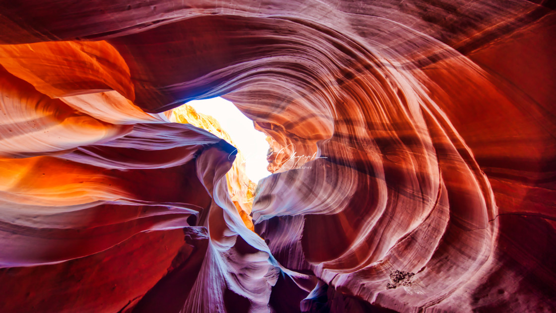 "Antelope Canyon" stock image