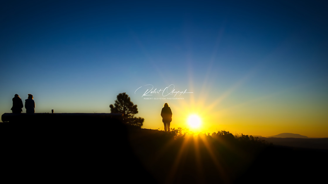 "Sunrise Solitude - Bryce Canyon 16:9" stock image