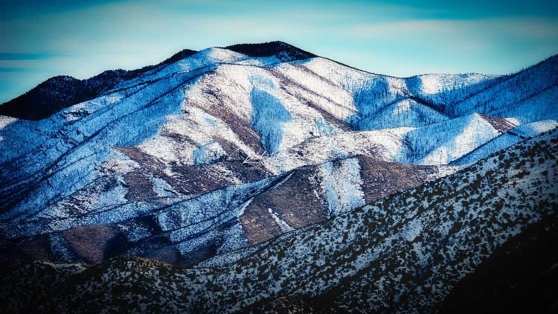 "Epic Mt. Charleston Winter" stock image