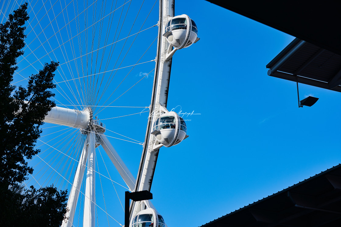 "High Roller - Las Vegas Observation Wheel" stock image