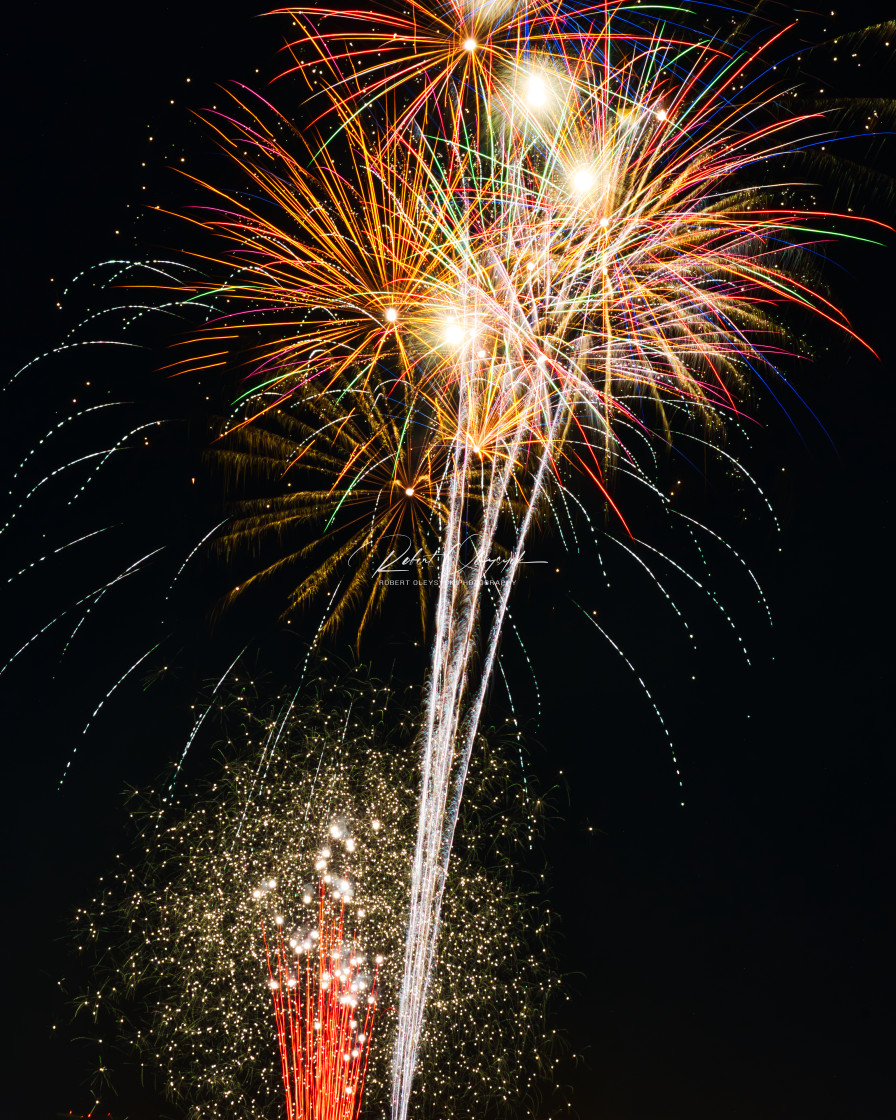 "4th of July Fireworks 1 - Las Vegas" stock image