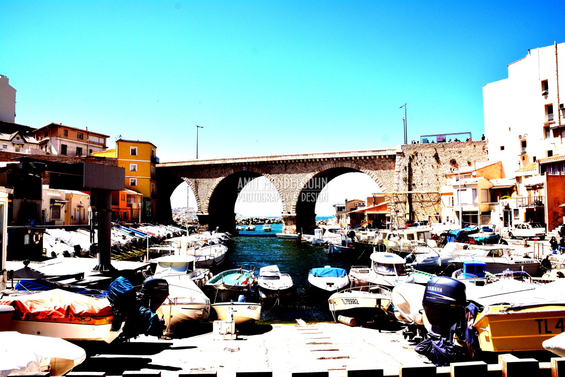 "Vallon des auffes - Marseille" stock image