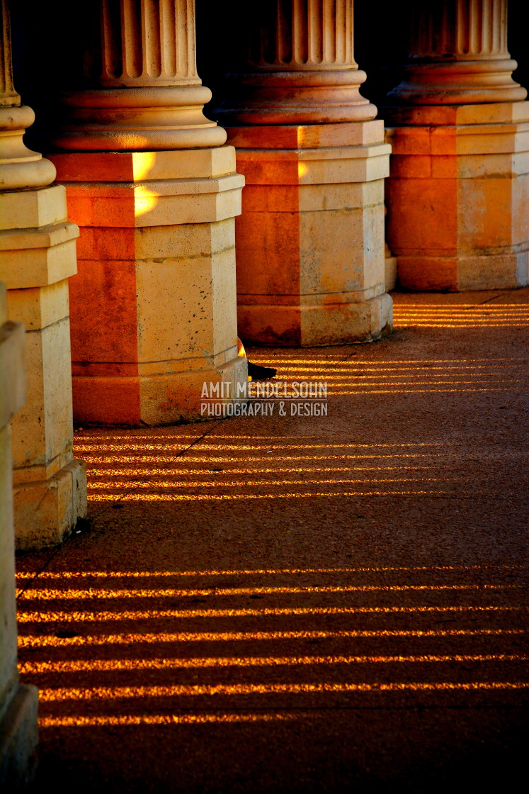 "Light playing" stock image