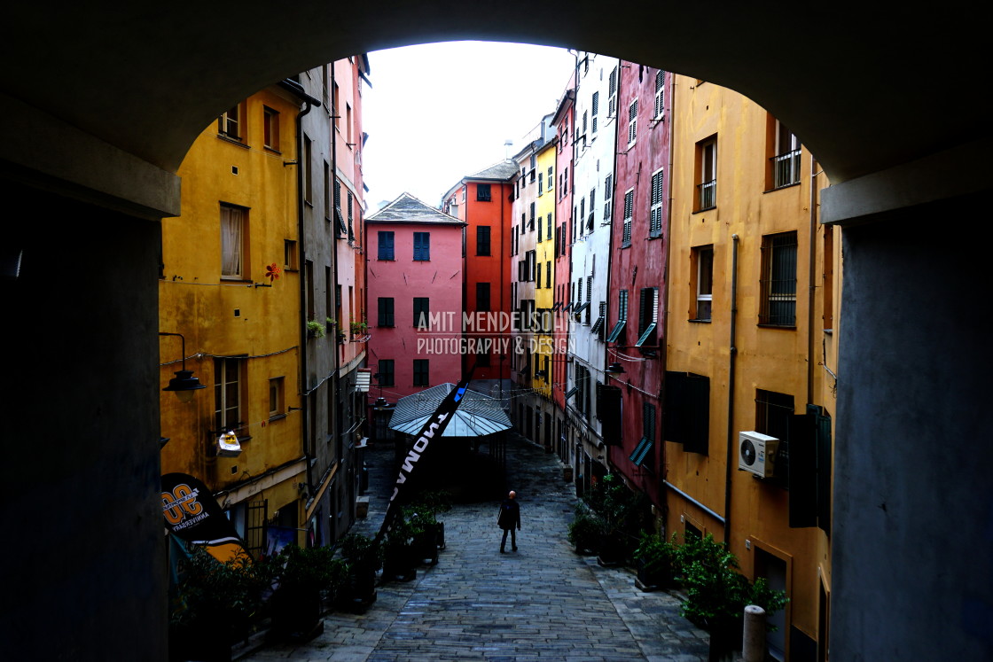 "Genova colours" stock image