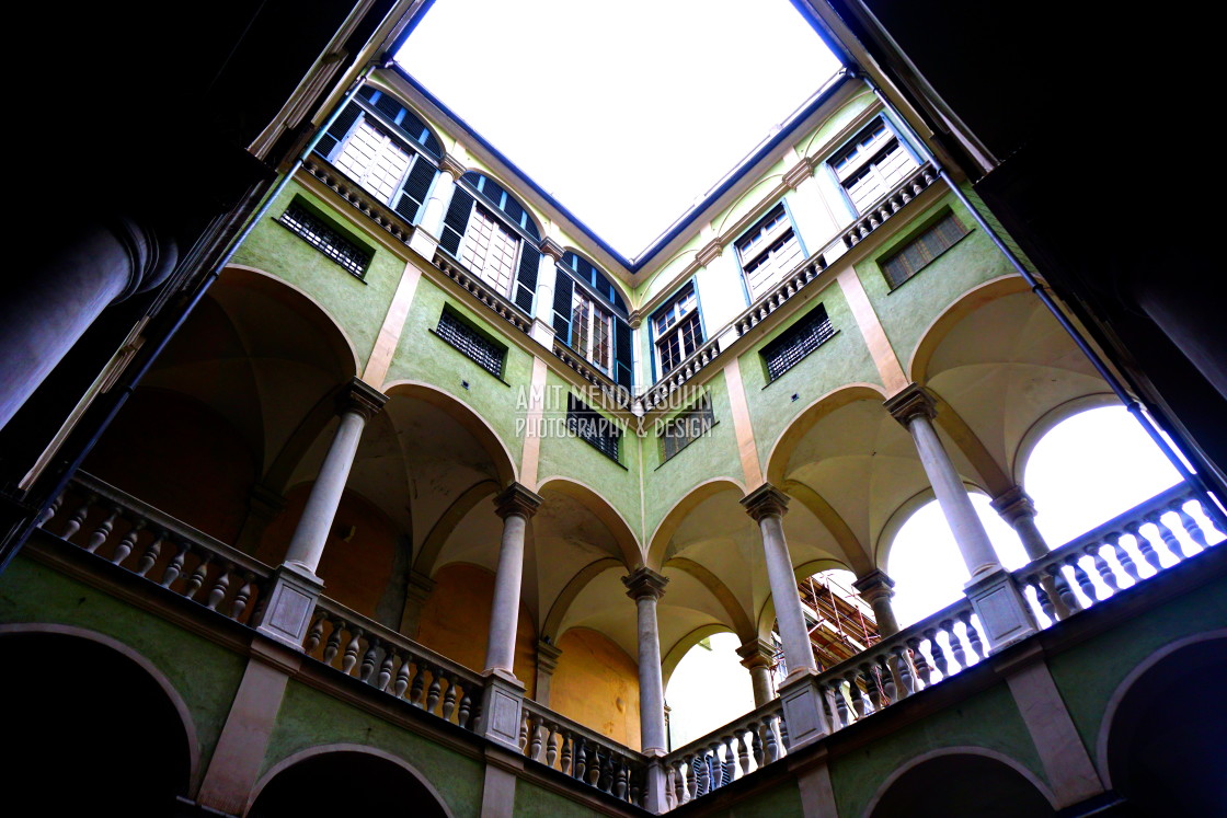 "A foyer of a classic building" stock image