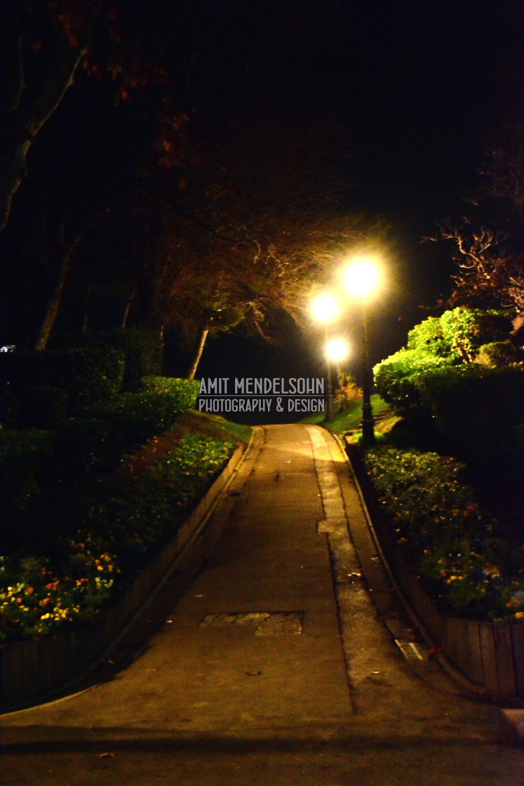 "Walkway in the park" stock image