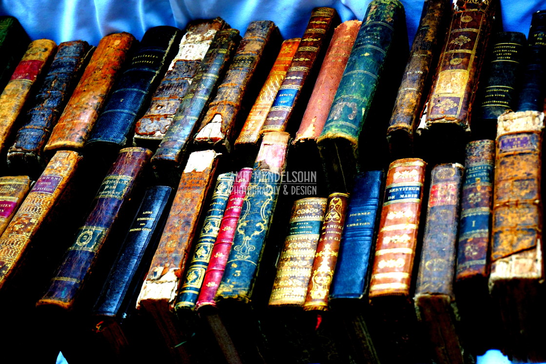 "Old books" stock image