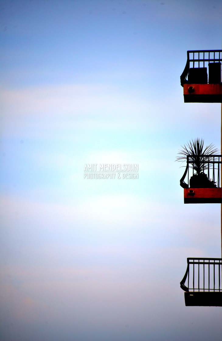 "Balconies" stock image