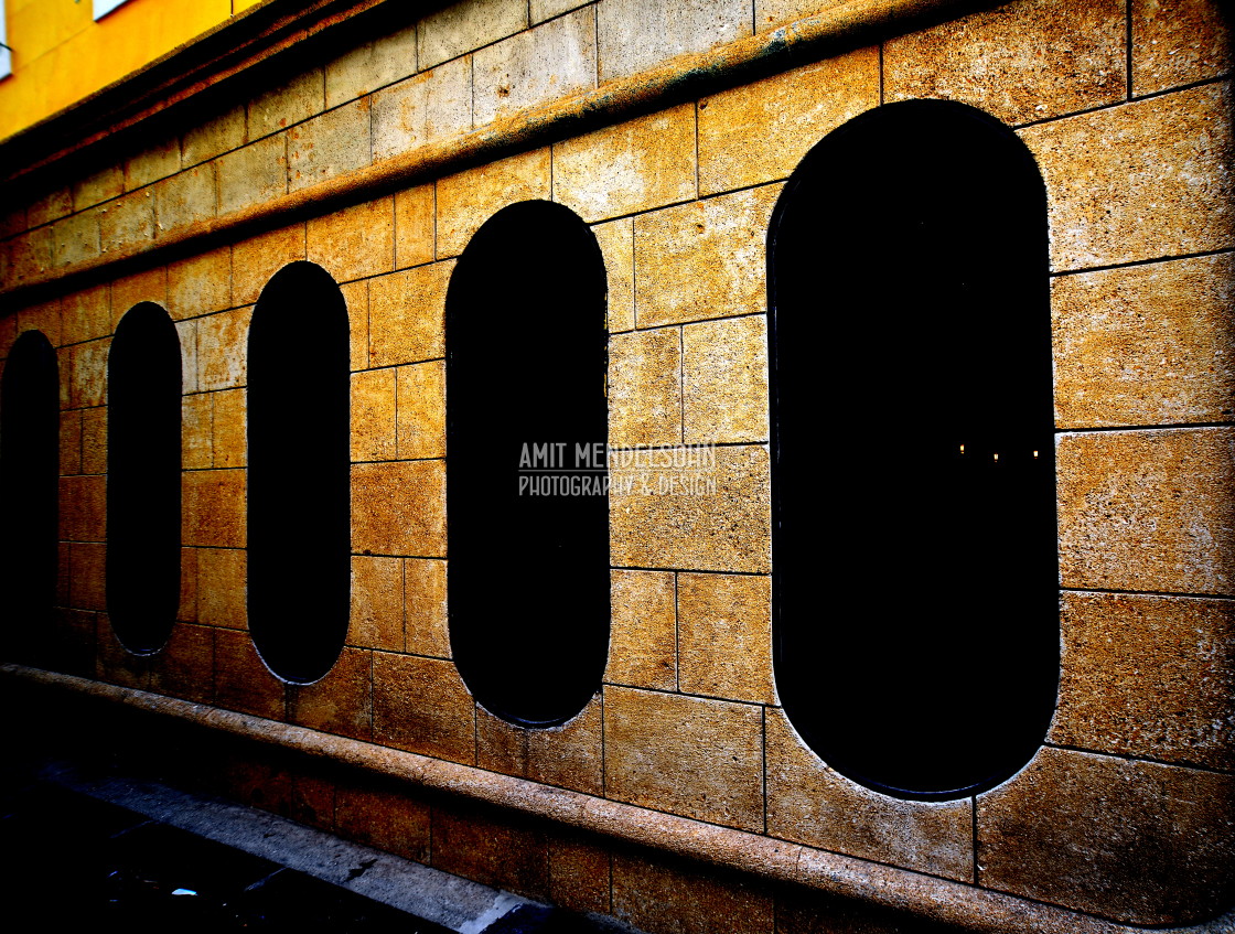 "Oval Windows" stock image