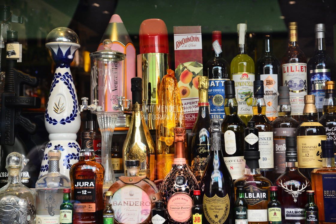 "Alcohol collection 2" stock image