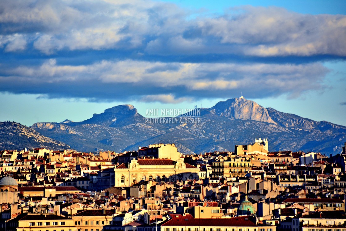 "City view of Marseille" stock image