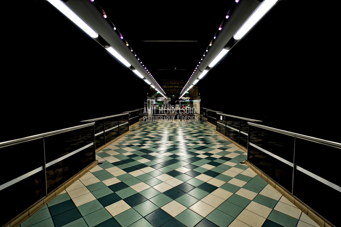 "A metro station 1" stock image