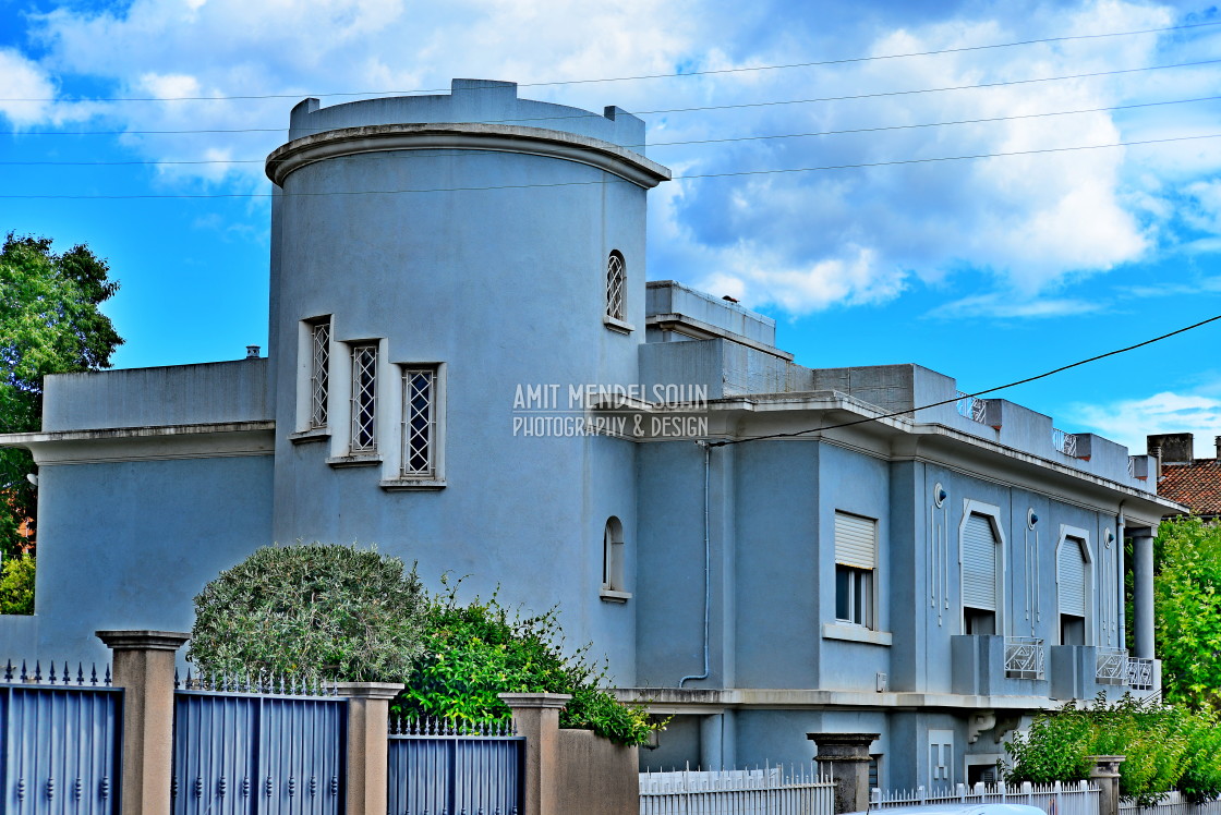 "A Bauhaus Villa" stock image