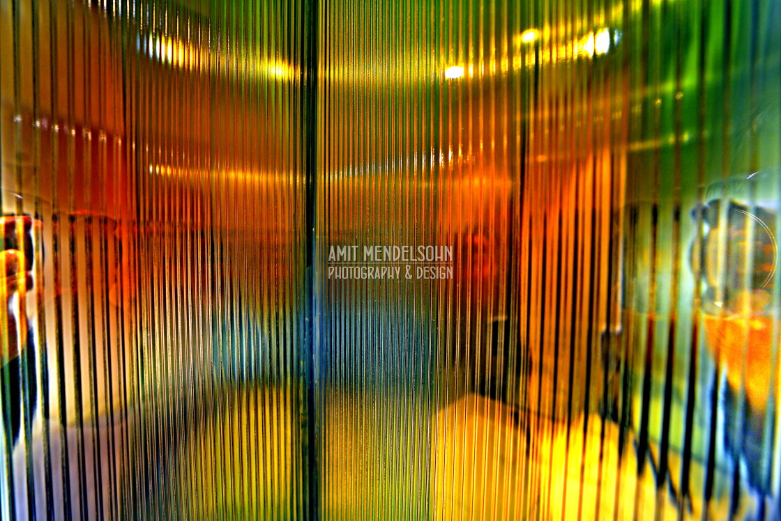 "Waved Plexiglass" stock image