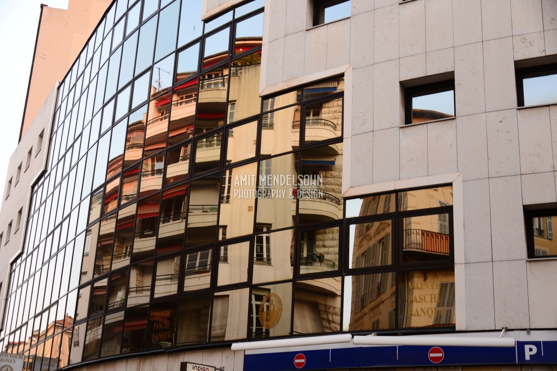 "Reflecting architecture" stock image