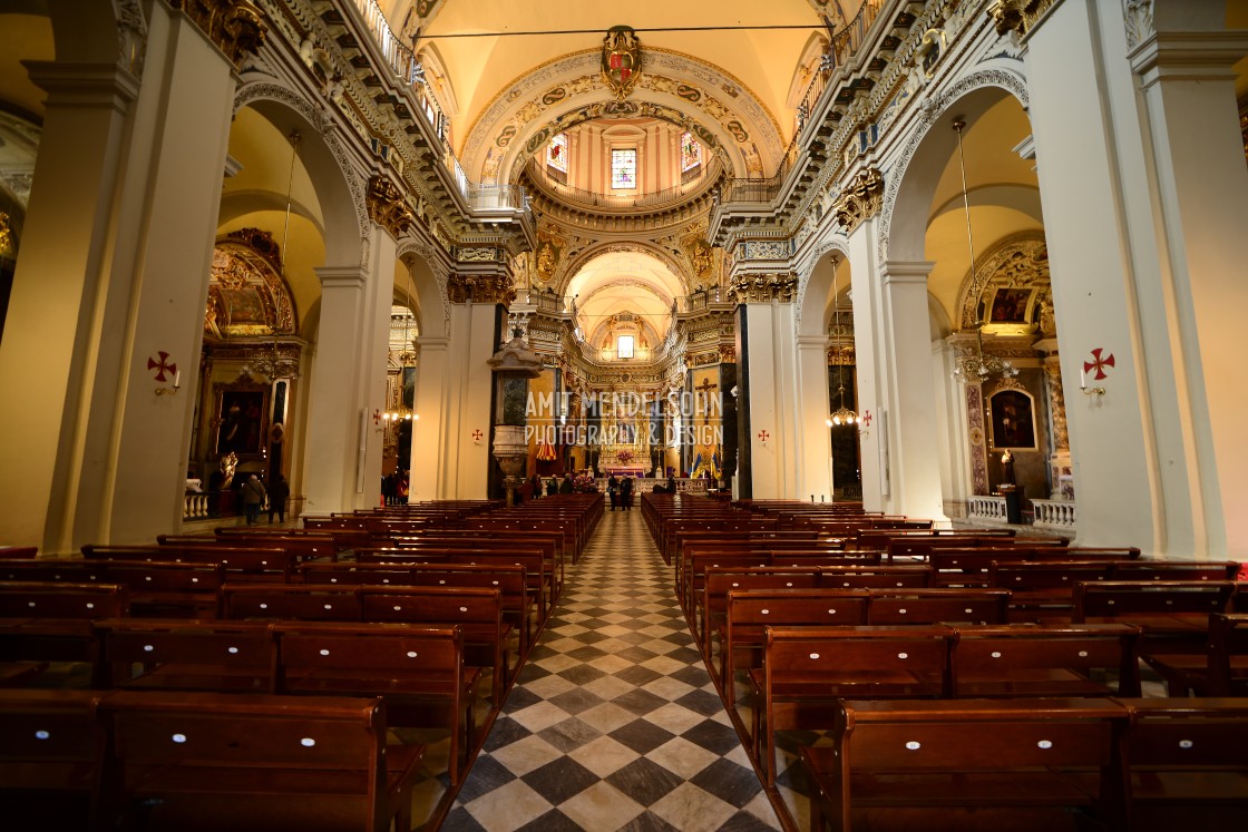 "A church in Nice" stock image