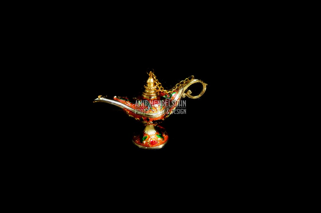 "Aladdin's lamp" stock image