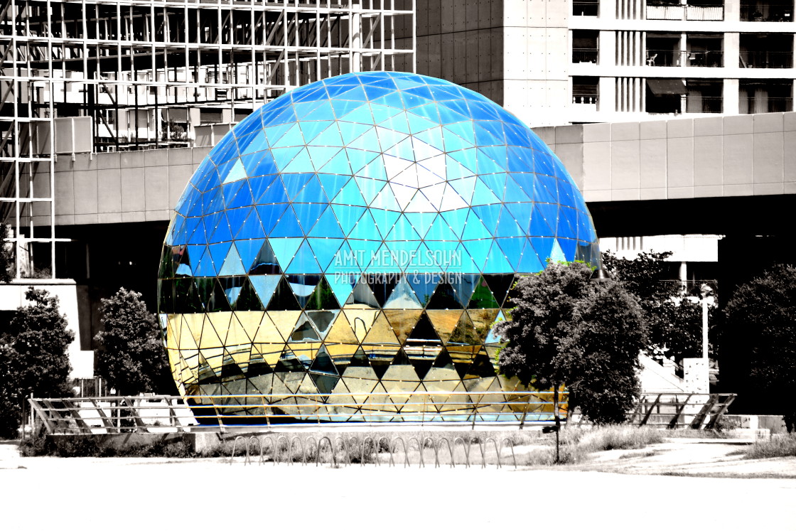 "The reflective ball in Marseille" stock image