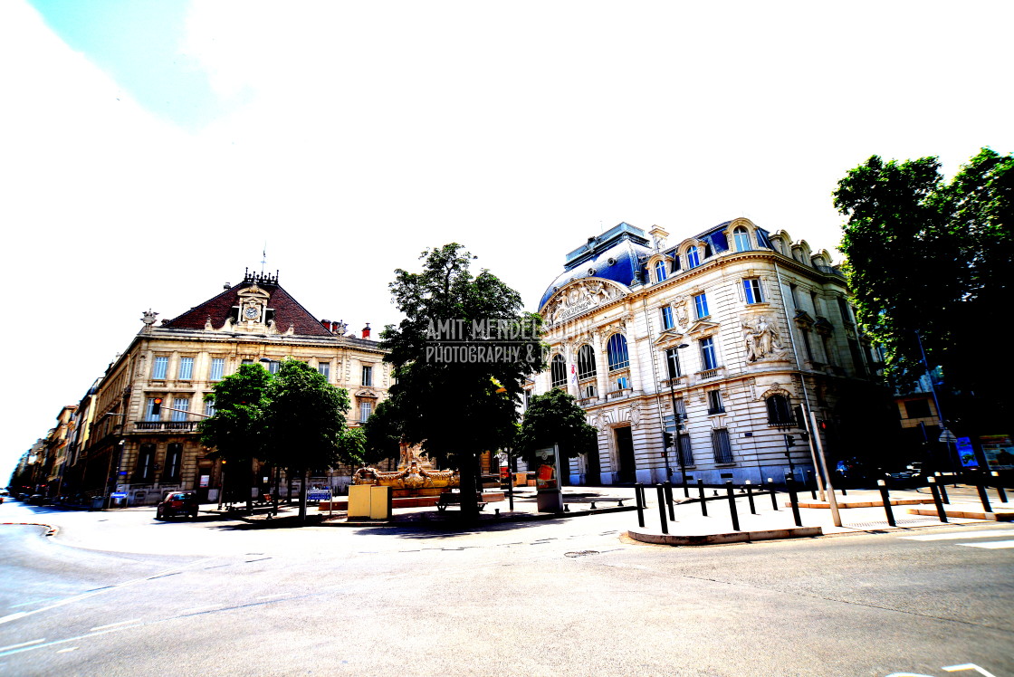 "Place Estrangin, Marseille" stock image