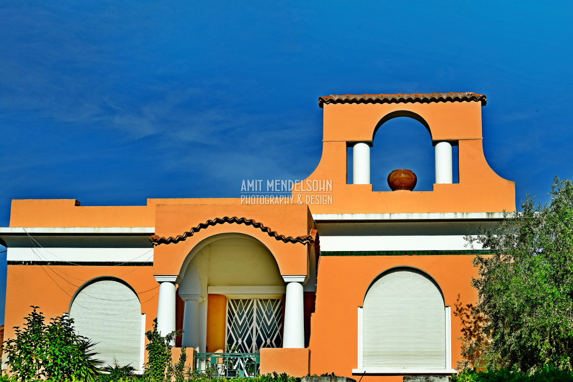 "Spanish style architecture" stock image