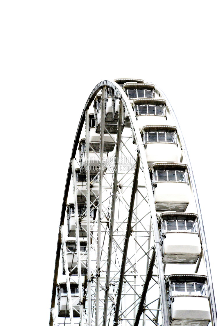 "The grand wheel" stock image