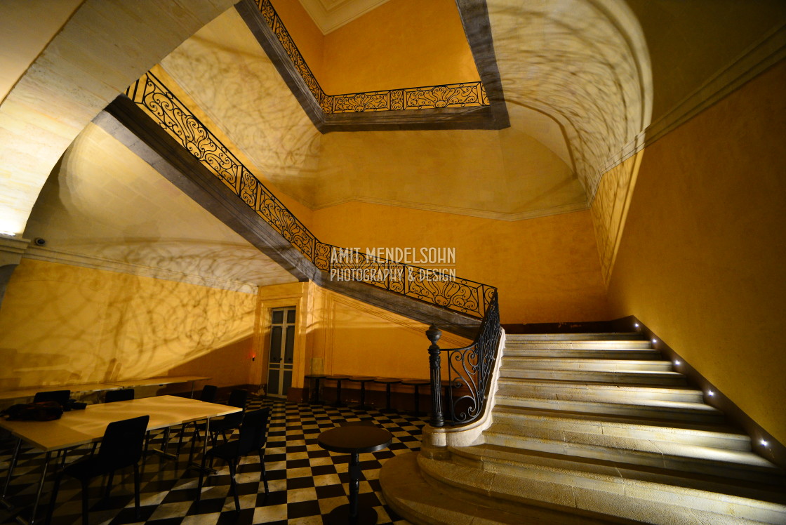 "Intercontinental, Marseille staircase" stock image