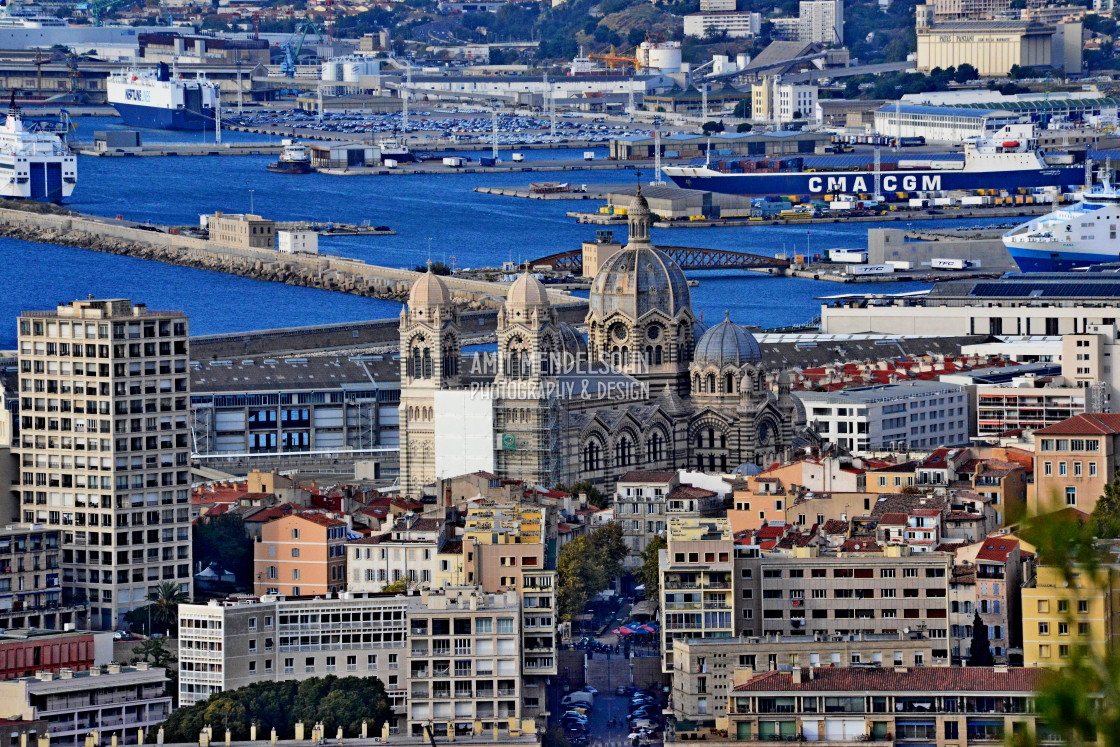 "La major from above" stock image