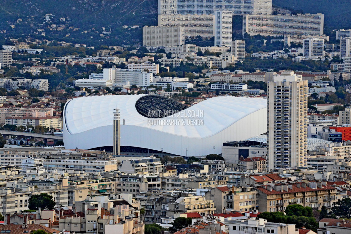 "The velodrome stadium" stock image