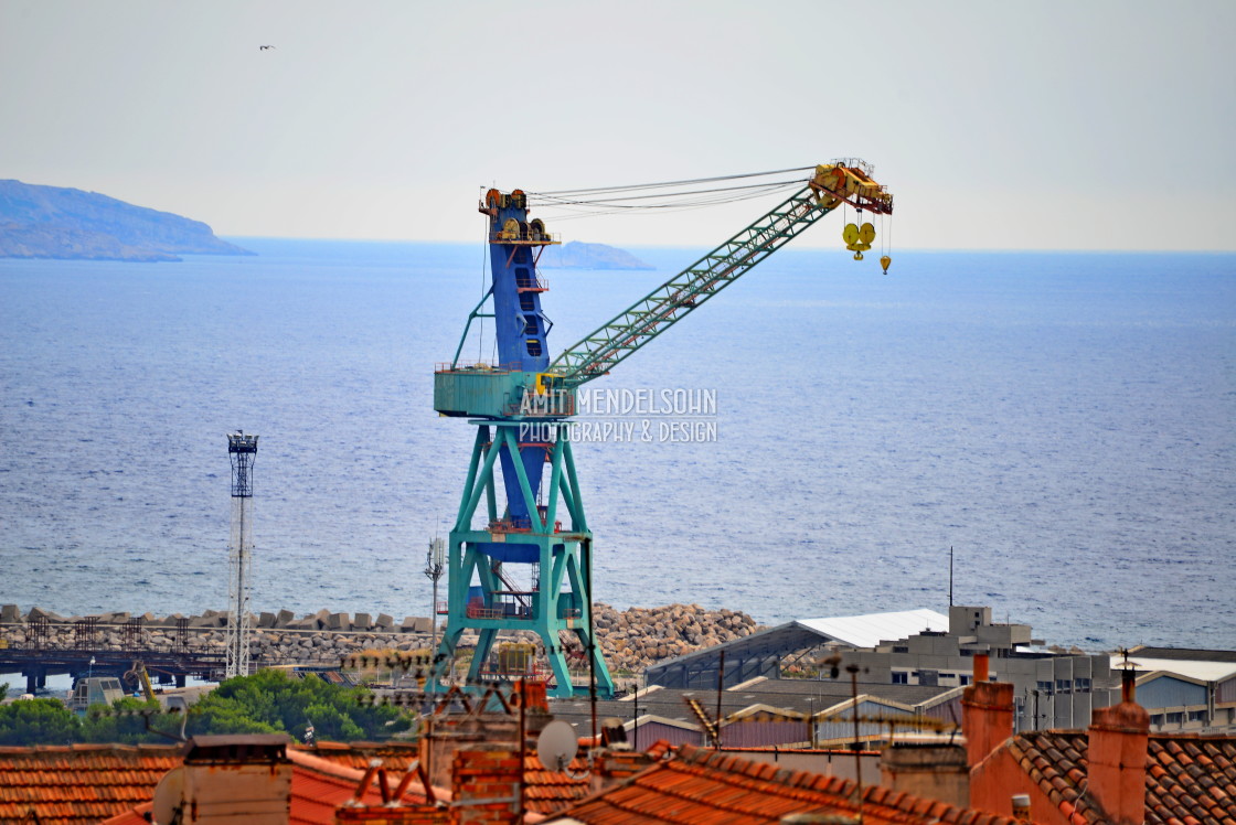 "A crane" stock image