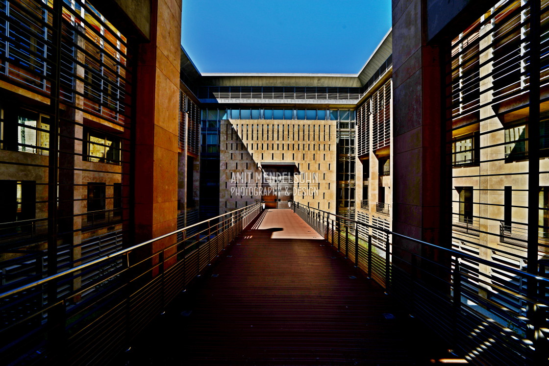 "The court in Aix en Provence" stock image