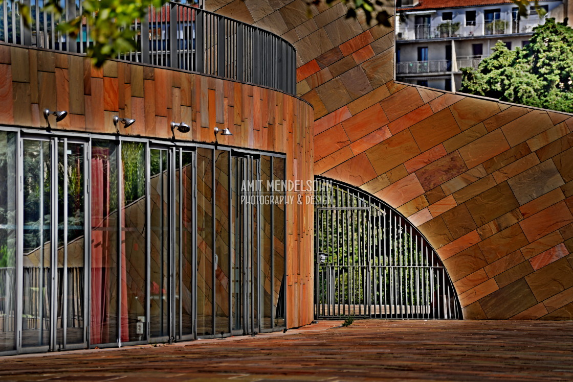 "The theatre in Aix en Provence" stock image