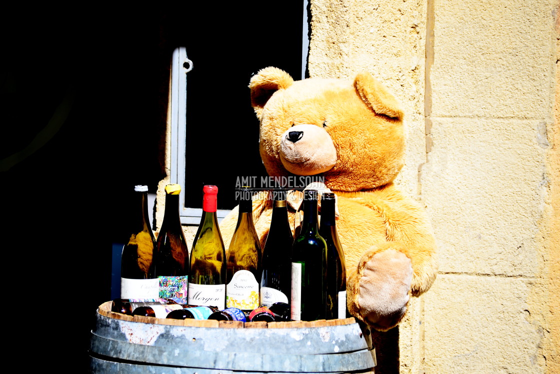 "The bartender" stock image