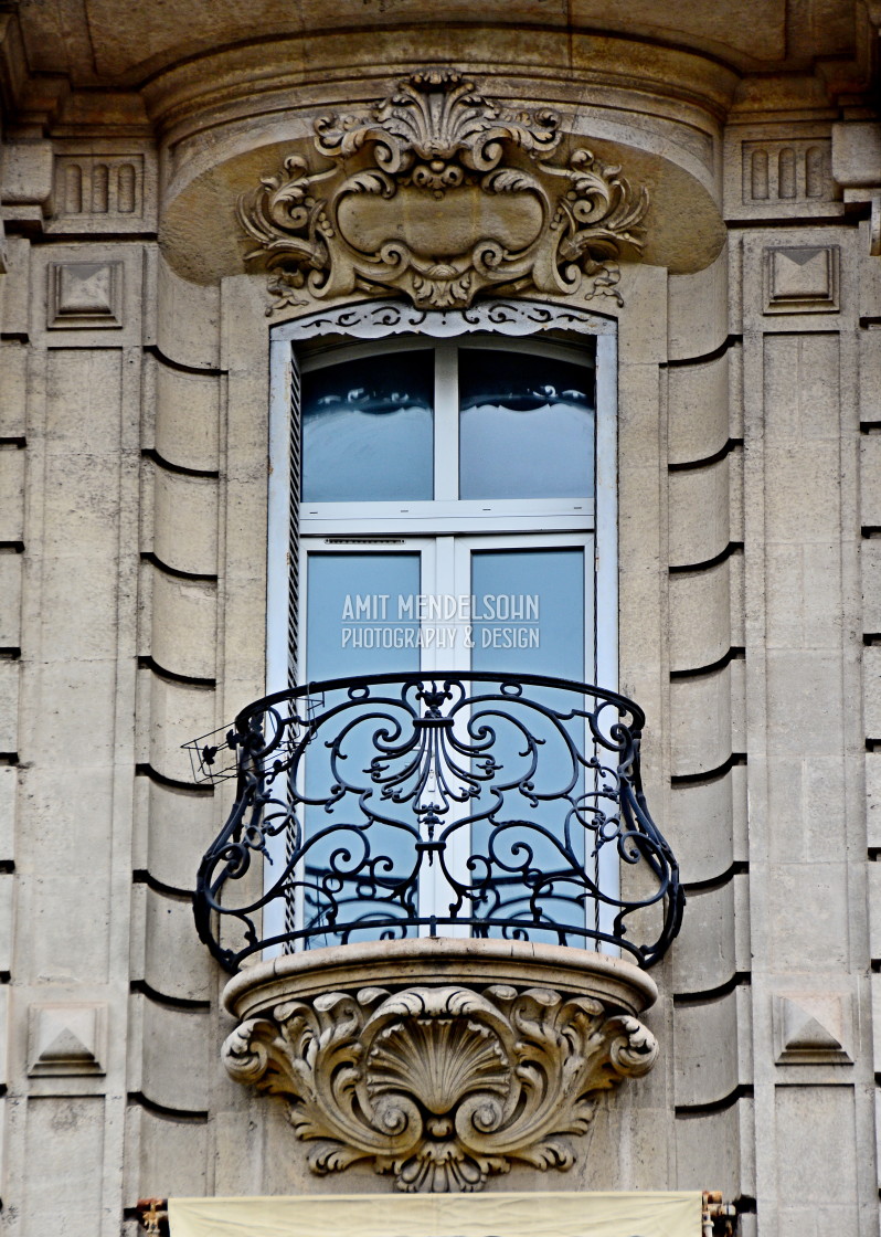 "A balcony" stock image