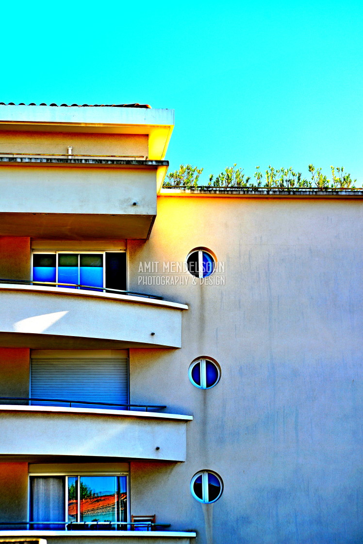 "Bauhaus building" stock image